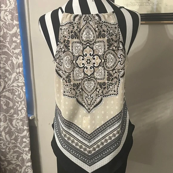 Chic Black and Cream Women's Camisole 3/$30 - Picture 3 of 3